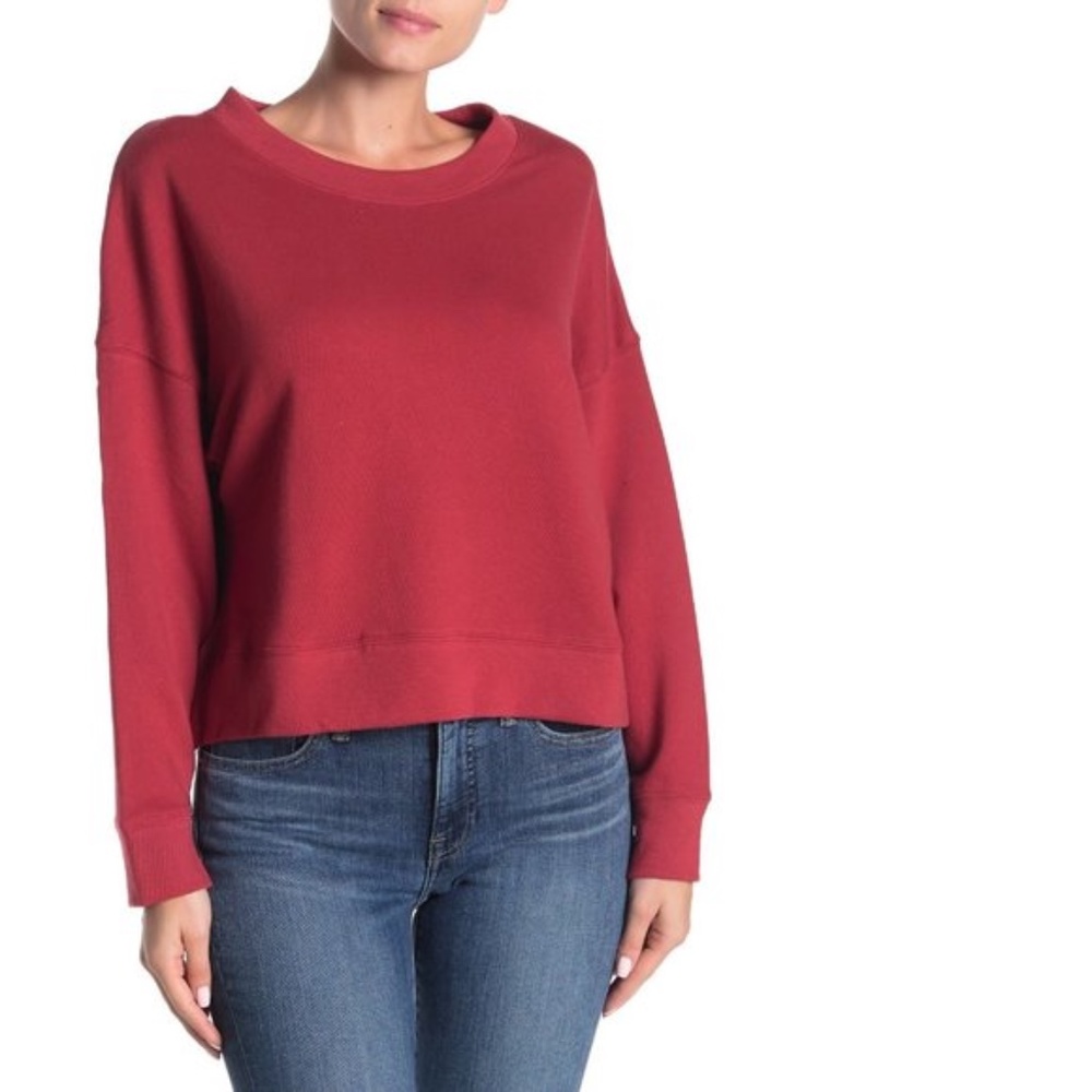 Alternative Drop Shoulder Terry Sweatshirt